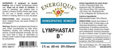 Lymphastat B (Enrg96 Lymphastat B 2oz 3 31 21)